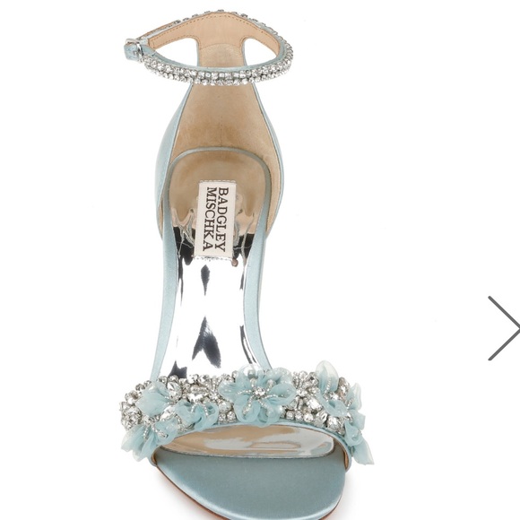 Badgley Mischka Finesse Ankle Strap Evening Shoe - Picture 2 of 9